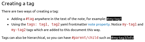 custom tag style demo